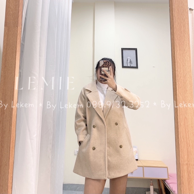 Áo Khoác Vest Dạ Dáng Hàn Quốc 🇰🇷