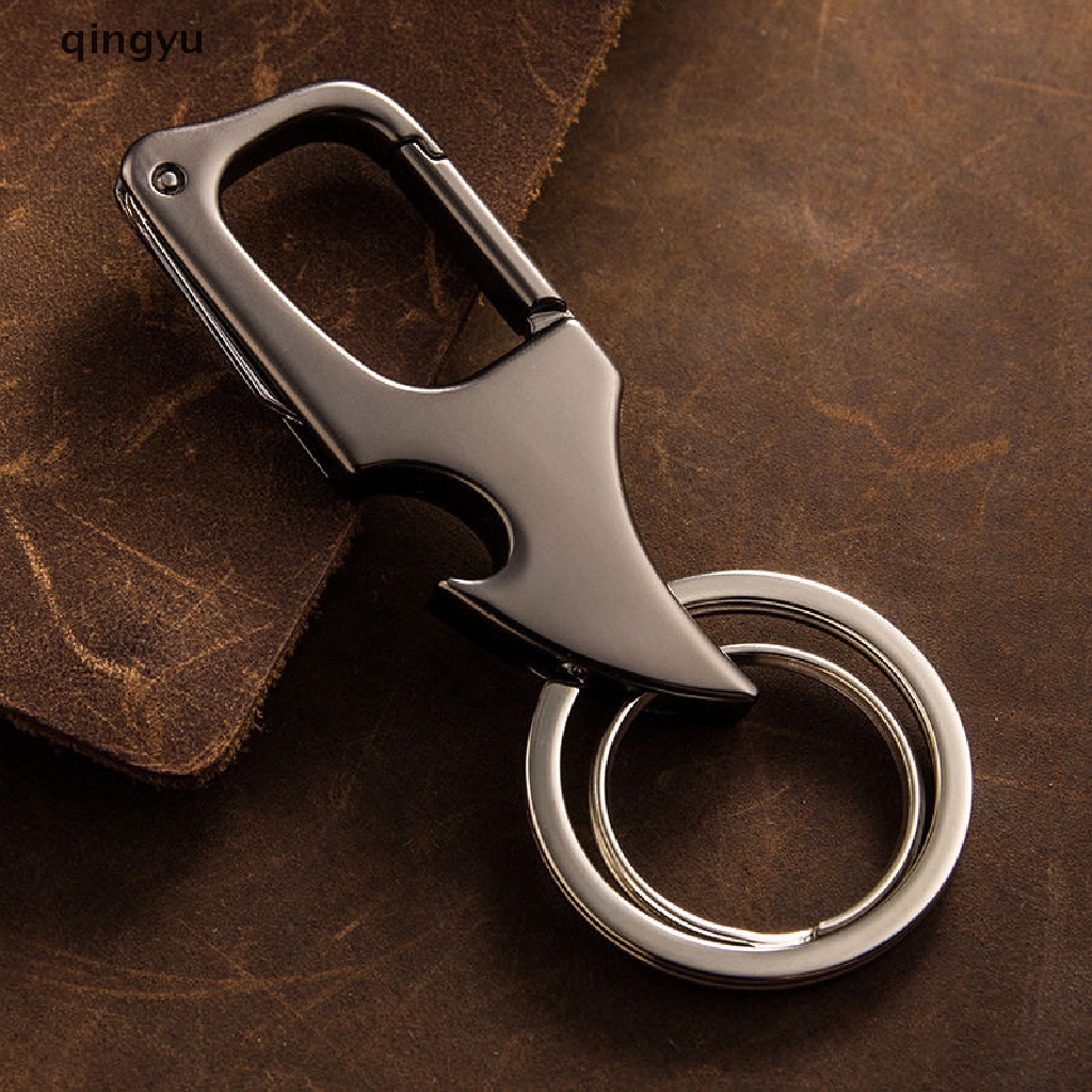 Qingyu Móc Khóa Con Quay Đồ Khui Chai Tự Động Bằng Hợp Kim Kẽm Cho Xe Hơi