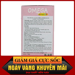 GIÁ CỰC SỐC [Giá tốt- tặng Quà] Omega Junior Bimbi Giúp phát triển trí não GIÁ CỰC SỐC