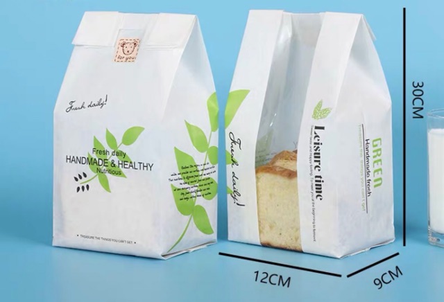 Túi bánh mì hoa cúc sét 50 túi