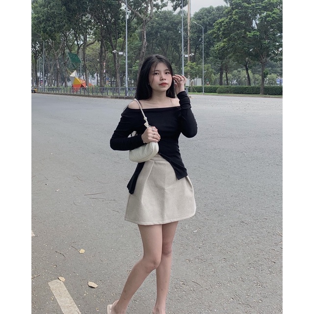 Chân váy dạ xoè chữ A | BigBuy360 - bigbuy360.vn