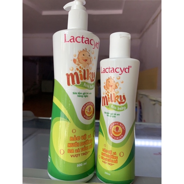 Sữa tắm Lactacyd Milky 250ml và 500ml