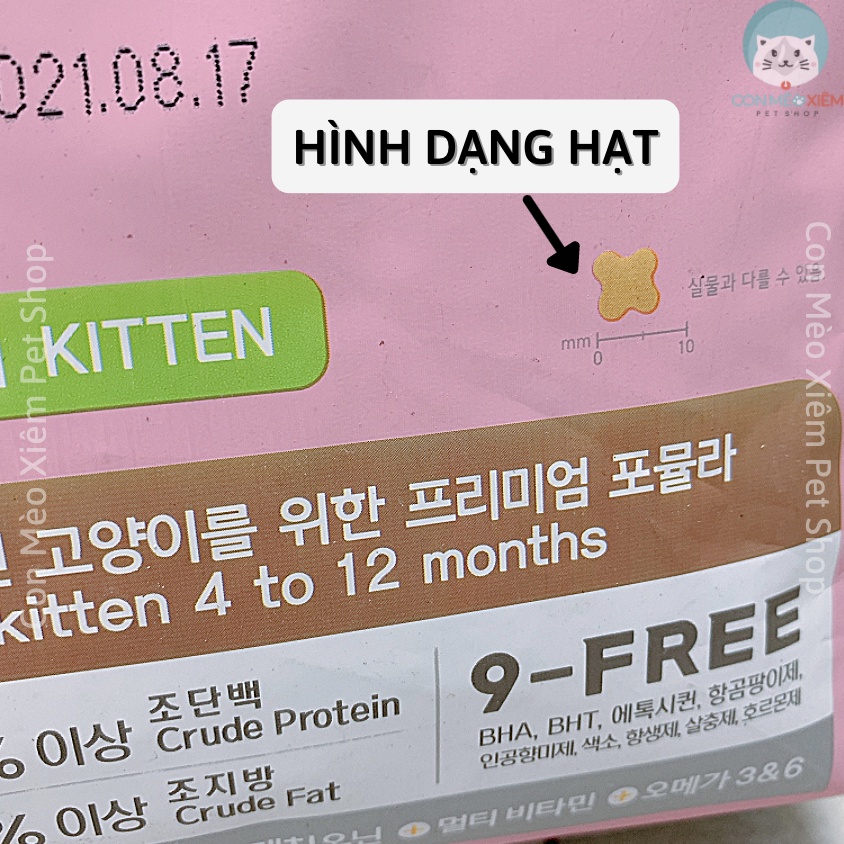 Hạt cho mèo con Catsrang kitten 1,5kg 2kg, thức ăn khô cho mèo nhỏ catrang Con Mèo Xiêm
