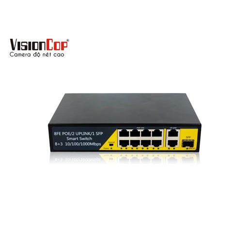 Switch 8 cổng PoE VisionCop VS-B0820F4