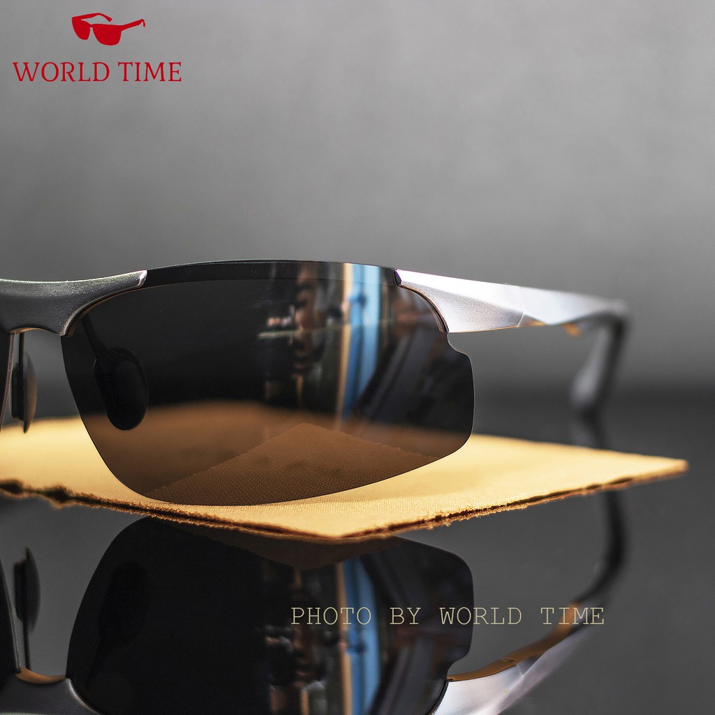 Kính mát nam cao cấp P3281 [ Tặng Hộp + Thẻ BH 12 Tháng ] - Tròng Polarized Cường lực - Gọng nhôm cao cấp