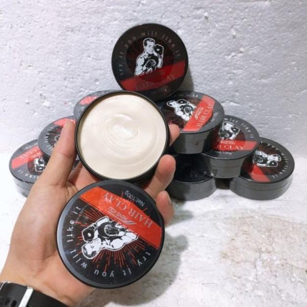 Sáp, Wax vuốt tóc HAIR CLAY HENG KOD 100gr tạo kiểu giữ nếp cho tóc. HÀNG CHÍNH HÃNG .