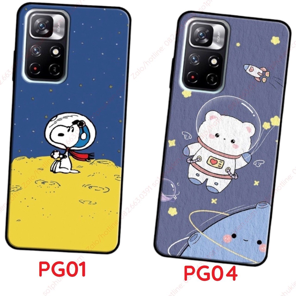 Ốp lưng Xiaomi Redmi Note 11 11s 11 Pro 5G Note 11 Pro+ (chính hãng VN) in Hình Vũ Trũ, Trend Cực Đẹp, Chất Lượng