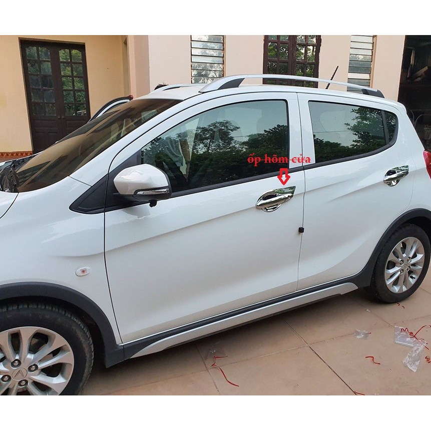 Ốp tay và hõm cửa xe Vinfast Fadil 2018 2019 2020 2021 mẫu mạ Crom