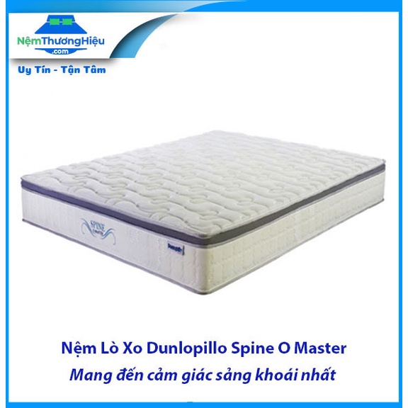 Nệm lò xo túi liên kết Dunlopillo Spine O Master - 100% Chính Hãng Giá Tốt Nhất - Giá Giảm Đặc Biệt