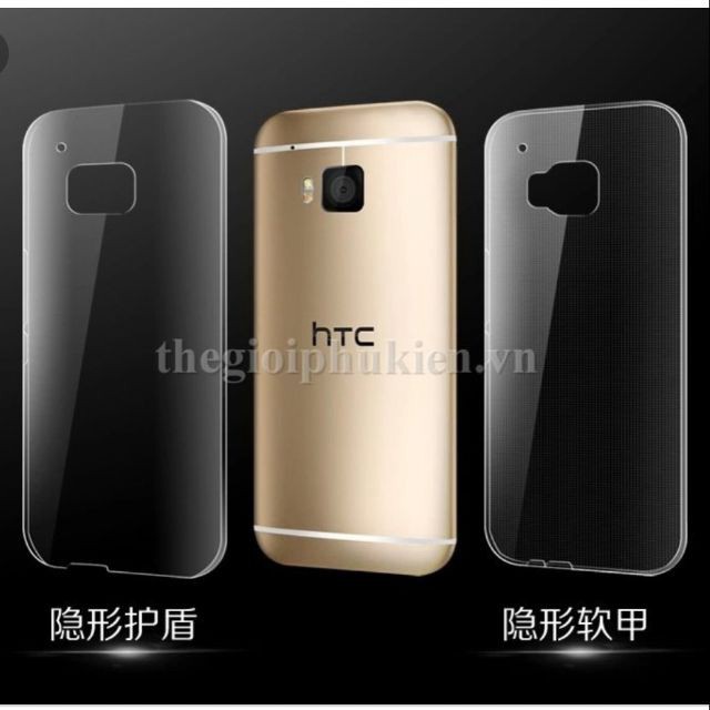 ốp lưng HTC M7.ốp silicon trong suốt. phonecare
