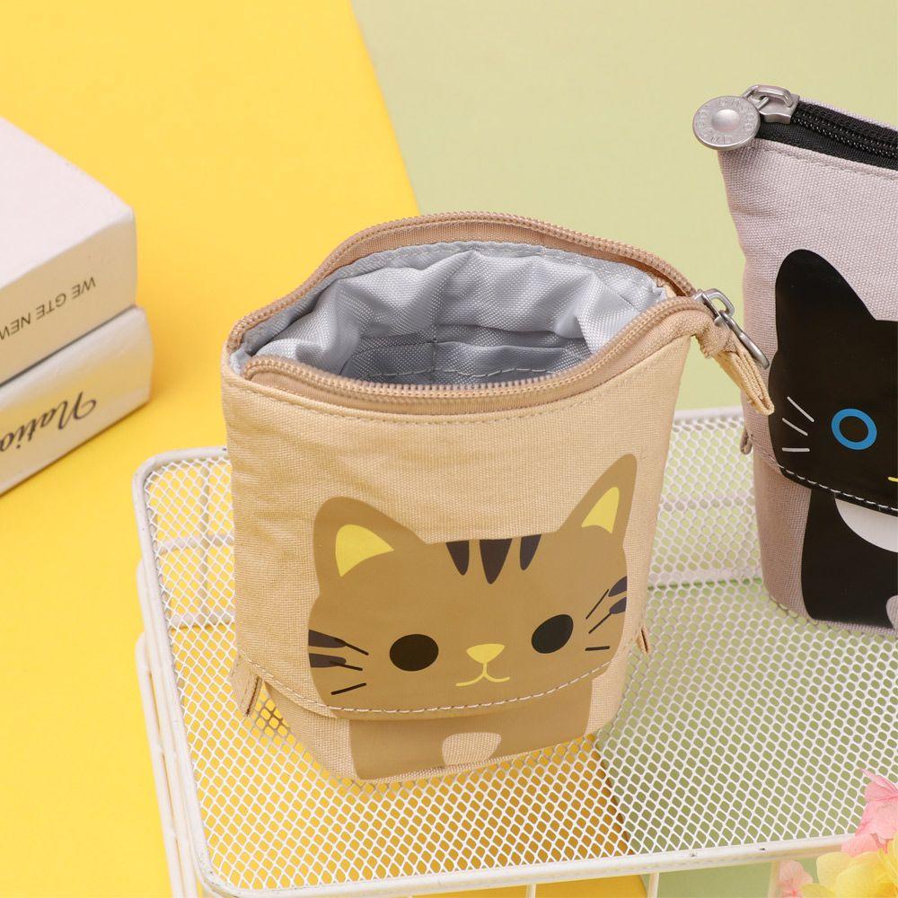 PISTA Túi Đựng Bút Chì Cỡ Lớn Có Khóa Kéo Thiết Kế Mới Cao Cấp Tiện Lợi Dễ Sử