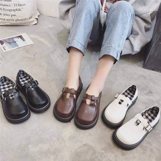 (Sẵn đen 39) Giày Cutout ulzzang