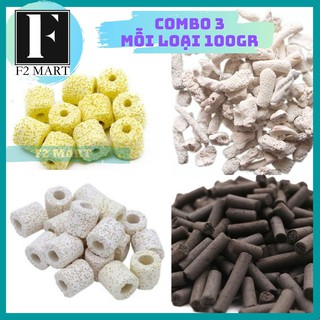 Combo Vật Liệu Lọc Dành Cho Bể Cá, Hồ Cá