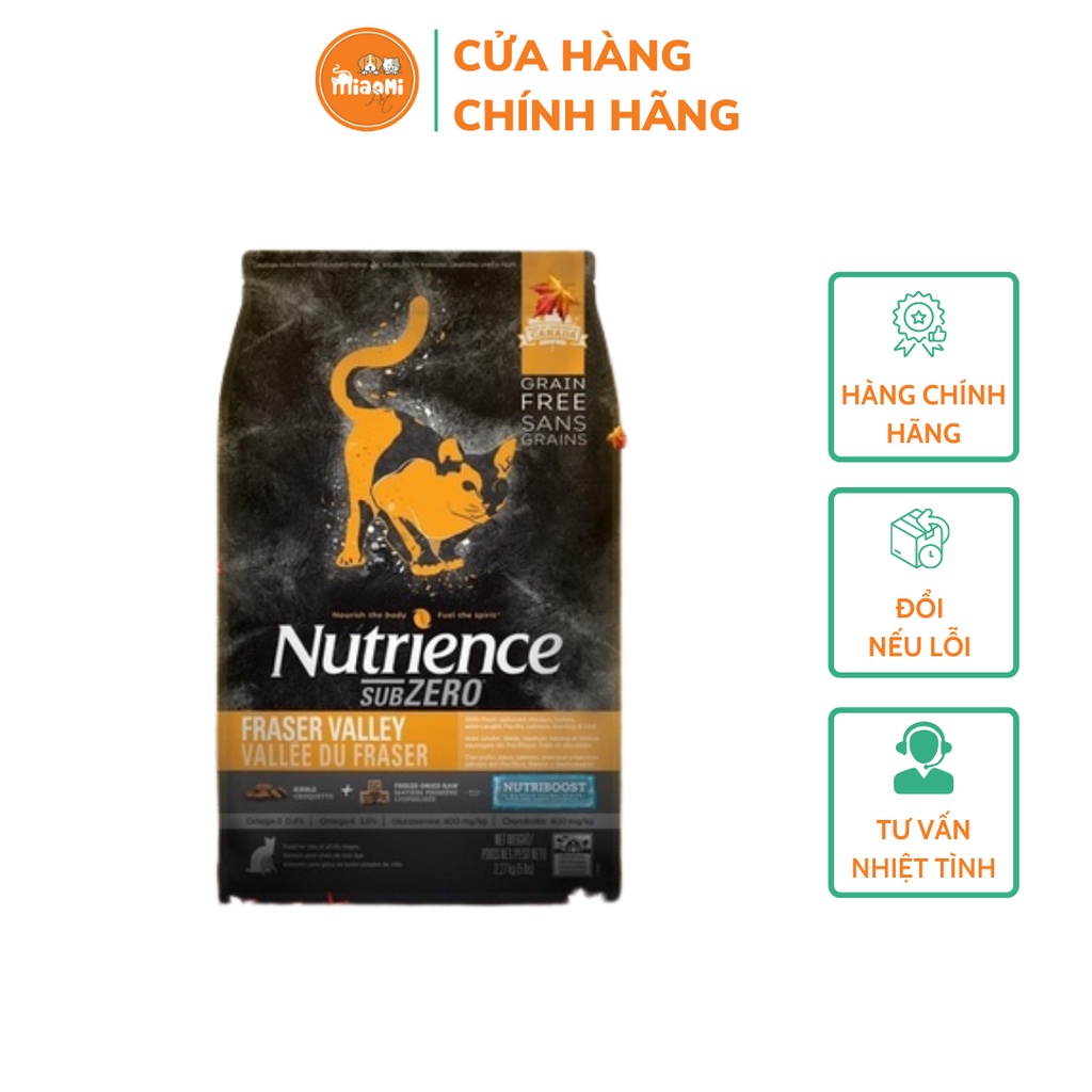 THỨC ĂN CHO MÈO - HẠT NUTRIENCE SUBZERO