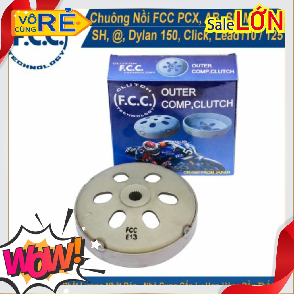 Chuông FCC PCX Sh Ab Lead Vario Vision (AirBlade Vision 110 Vision125 @ Ps Dylan nồi ly hợp tr