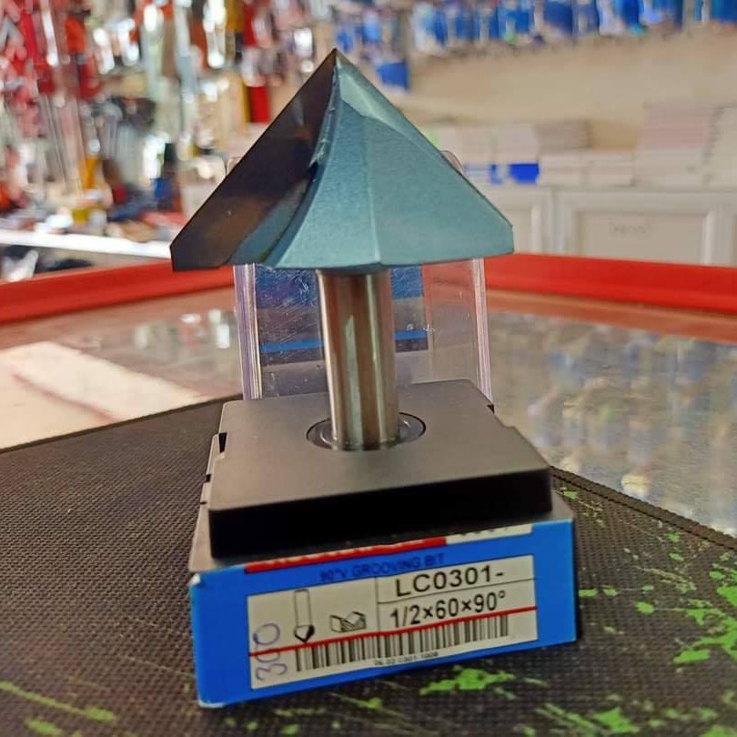 Mũi Mòi V Tideway LC0301 - Mũi Mòi V Tideway LC0301 chuyên dùng làm mộng mòi chữ V góc 120 ĐỘ
