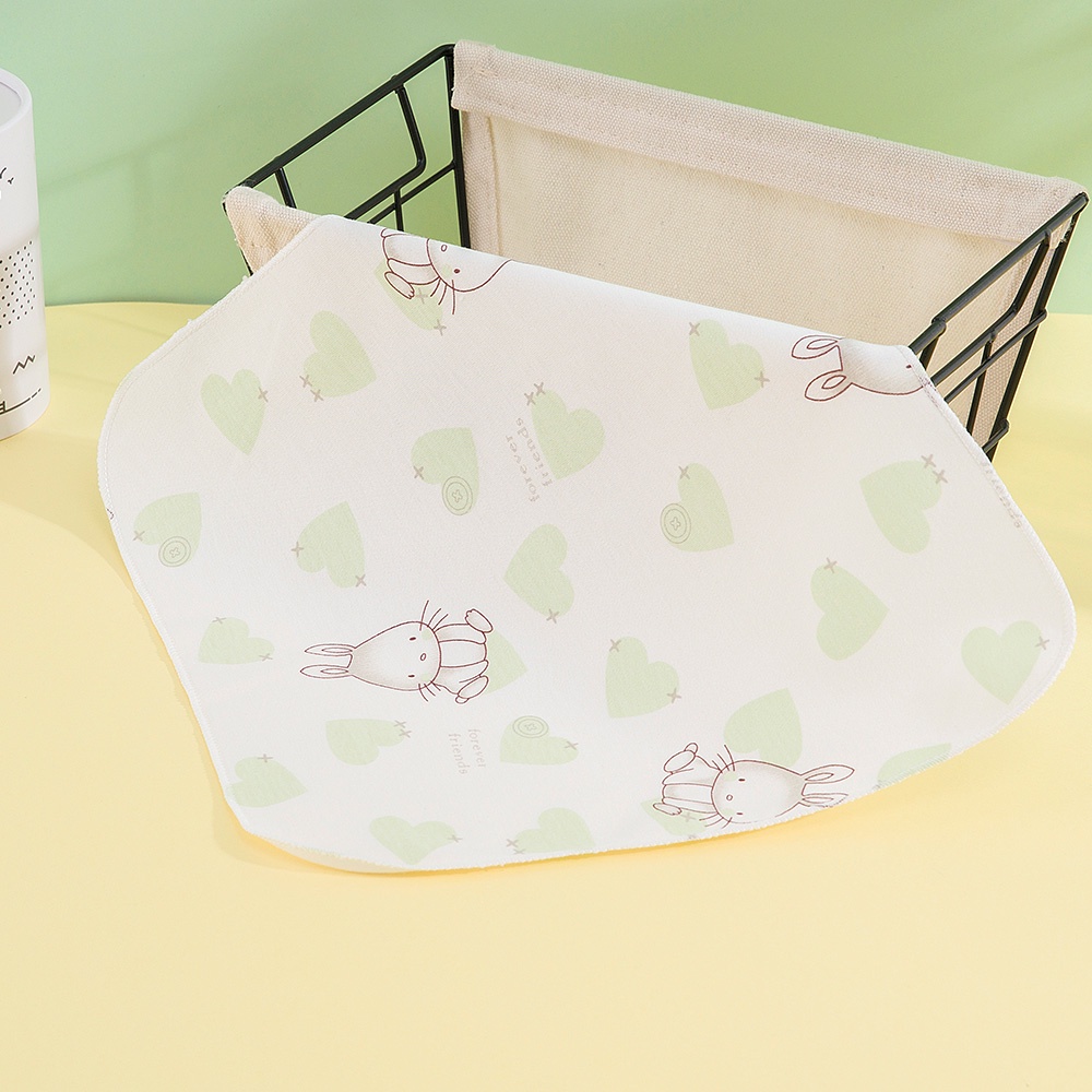 Set 5 Khăn Lau Mặt Vải Cotton Mềm Mại Dễ Thương Cho Bé