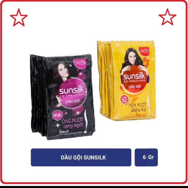 Dầu gội Sunsilk dây 10 gói