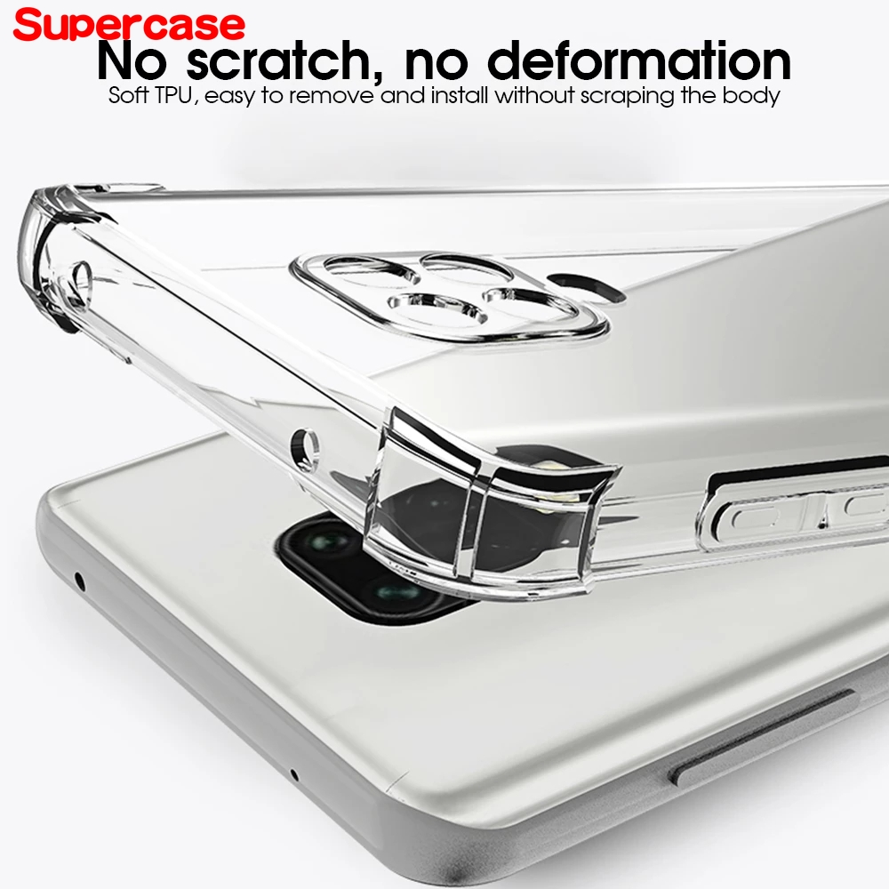 Bao Da Nắp Gập Trong Suốt Cho Xiaomi Mi Poco F2 Pro Redmi 9c 9a 9 3s Pro 2s 10x 5g Note 9s 9 Pro Max 8 8a 7a K30 K20 Pro