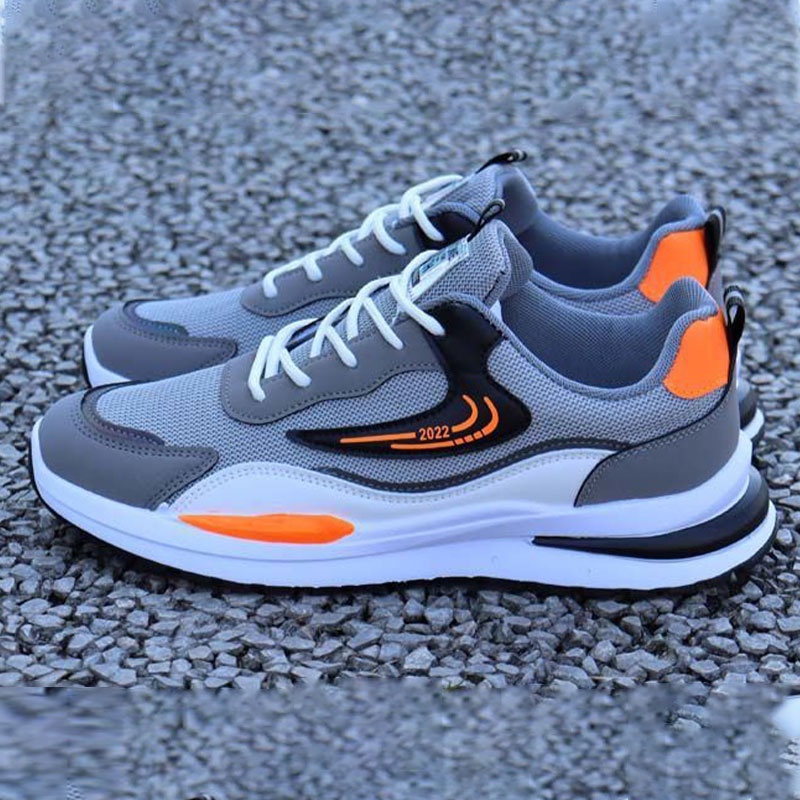 Giày sneaker Phối Lưới Thoáng Khí Phong Cách Thời Trang Mới 2022 Cho Nam Giới