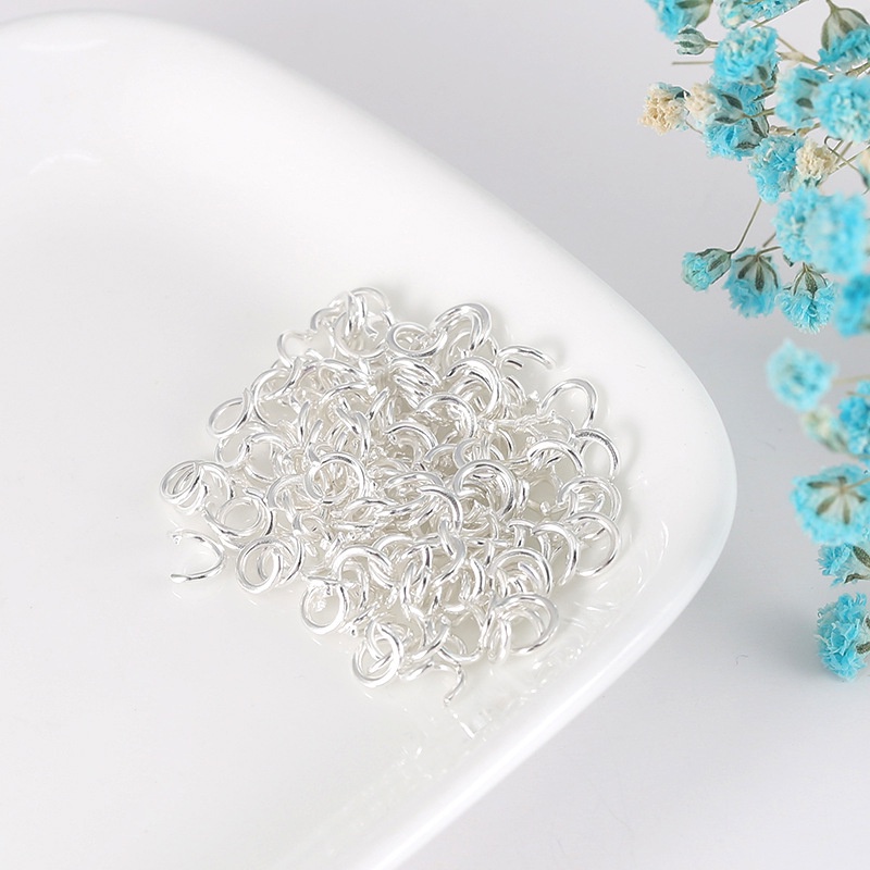 Bộ 200 Vòng Sắt Chữ C Làm Trang Sức Thủ Công Tiện Dụng