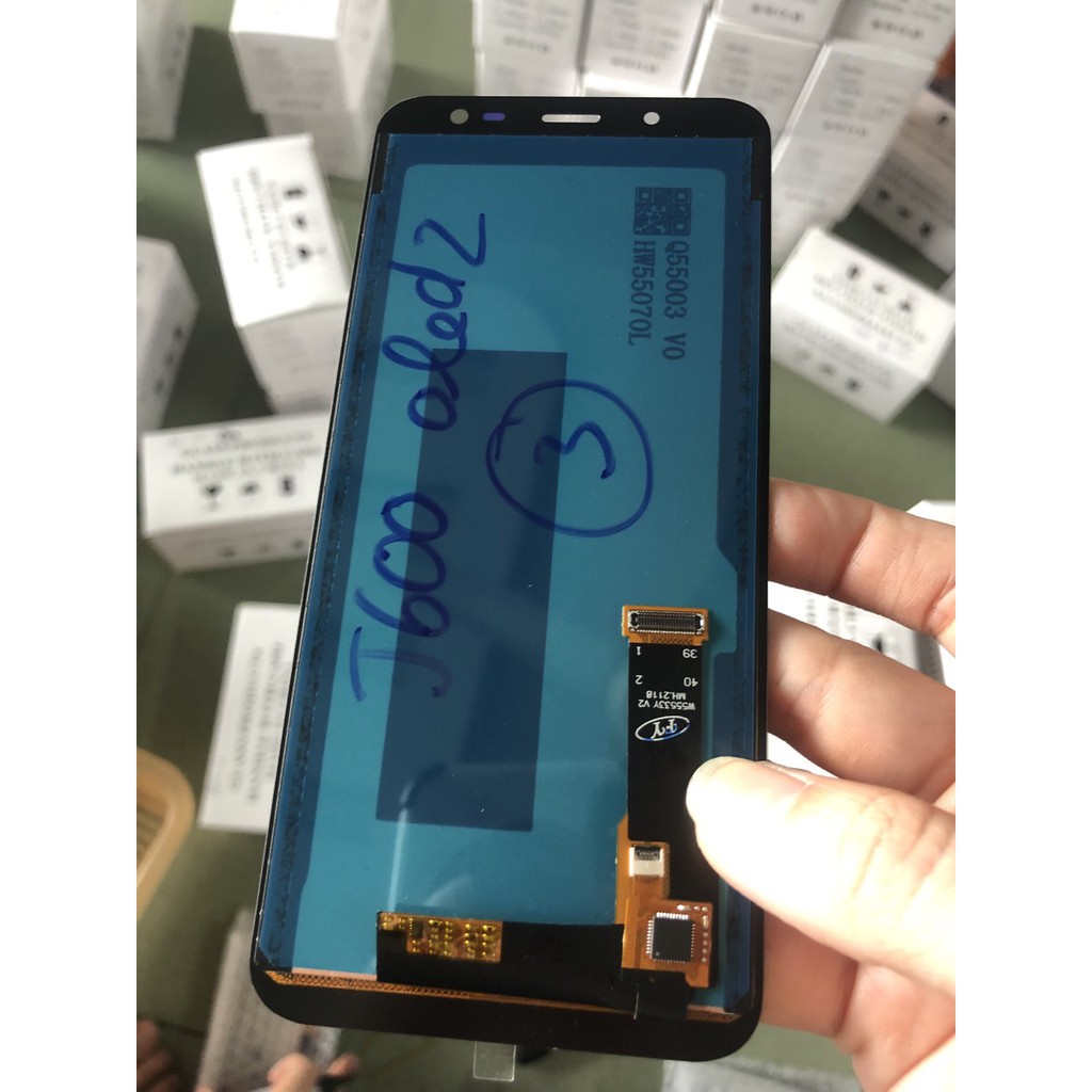 Samsung Galaxy J6 2018 / SM-J600F - Màn Hình Nguyên Bộ OLED Loại 2, Màu Đen