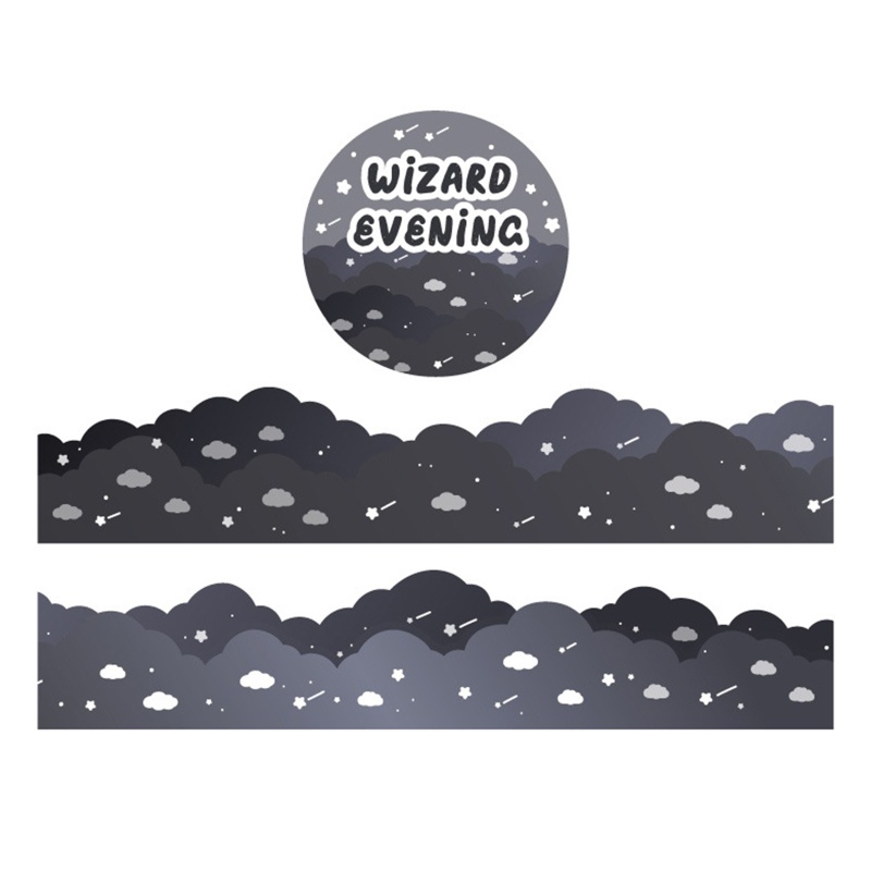 Cuộn Băng Washi Họa Tiết Hoạt Hình Dùng Trang Trí Album DIY