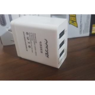 Củ sạc 3 cổng usb 3.1a c48 chính hãng
