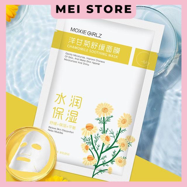 Mặt Nạ Bông Cúc MOXIE GIRLZ Dưỡng Trắng Cấp Ẩm