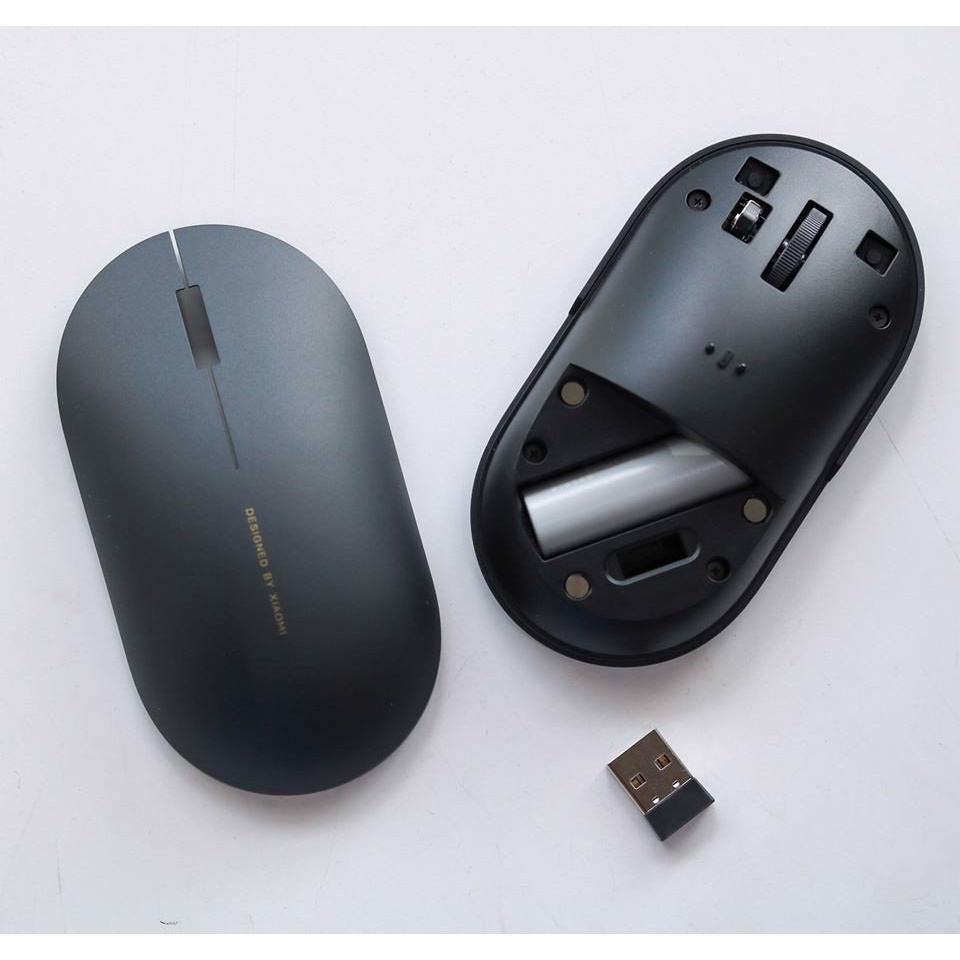 Chuột không dây Xiaomi gen 2 - Chuột Xiaomi không dây wireless Portable Mouse