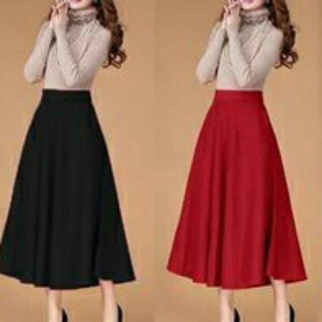 Chân váy dài tiểu thư 4màu 4 size | BigBuy360 - bigbuy360.vn