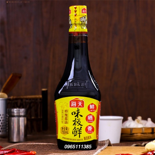 Xì Dầu Cực Tiên Hải Thiên 750ml