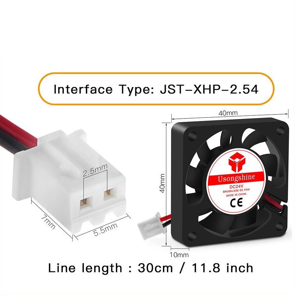 Quạt tản nhiệt 4010 nguồn 5V 12V 24V