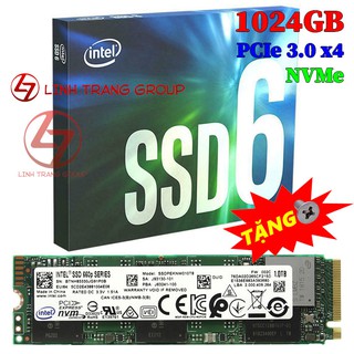 Ổ cứng SSD M.2 PCIe NVMe Intel SSD6 660p 1024GB - bảo hành 5 năm SD27
