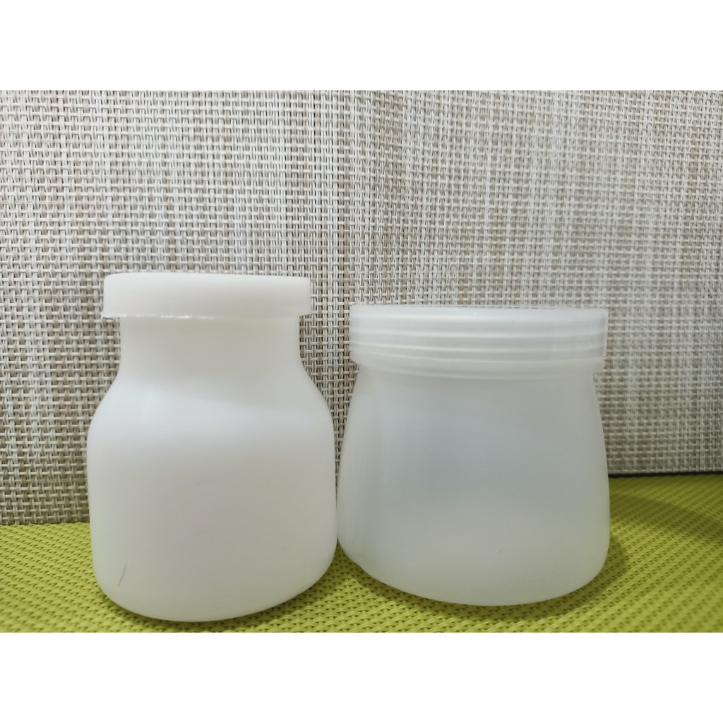 Bộ 10 hủ làm sữa chua, bánh plan, budding nhựa dung tích 100ml, 150ml và 180ml | BigBuy360 - bigbuy360.vn