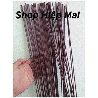 10 Que sắt bọc nhựa dùng cắm lan dài 70cm