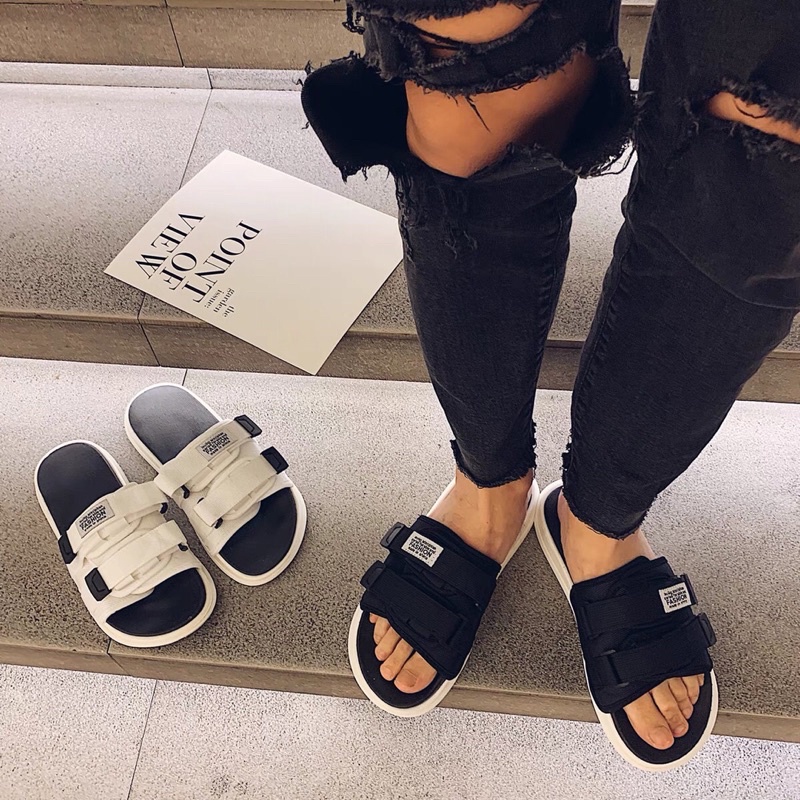 Dép sandal nam nữ QUAI DÁN MÃ 18 cao cấp