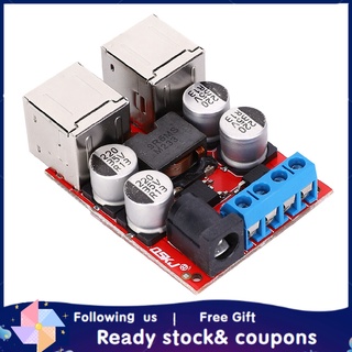 Mô Đun Hạ Áp 12V 24V 8-35V Sang 5V 8A 4 USB Sạc Điện Thoại Cho Xe Hơi