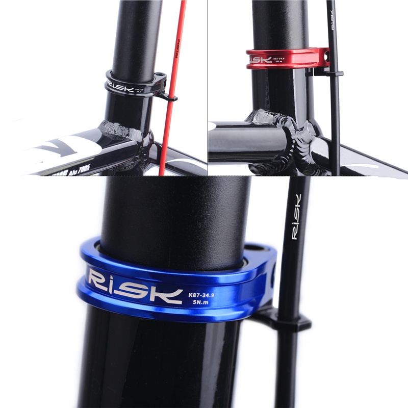 Kẹp Cố Định Yên Xe Đạp Leo Núi 31.8/34.9mm CNC Bằng Hợp Kim Nhôm Chuyên Dụng Chất Lượng Cao