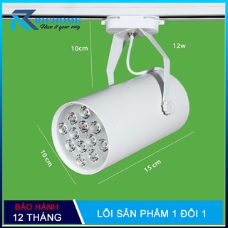 Đèn led rọi thanh ray 12w ánh sáng trắng