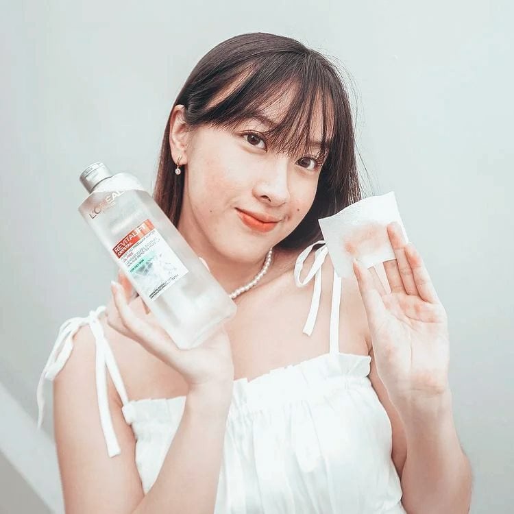 NƯỚC TẨY TRANG LÀM SẠCH CHO DA DẦU LOREAL REVITALIFT CRYSTAL PURIFYING MICELLAR WATER 400ML CHÍNH HÃNG - 10371