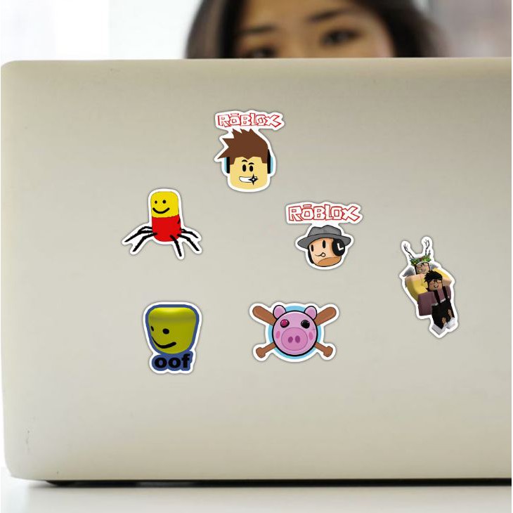 Sticker ROBLOX nhựa PVC không thấm nước, dán nón bảo hiểm, laptop, điện thoại, Vali, xe, Cực COOL #167