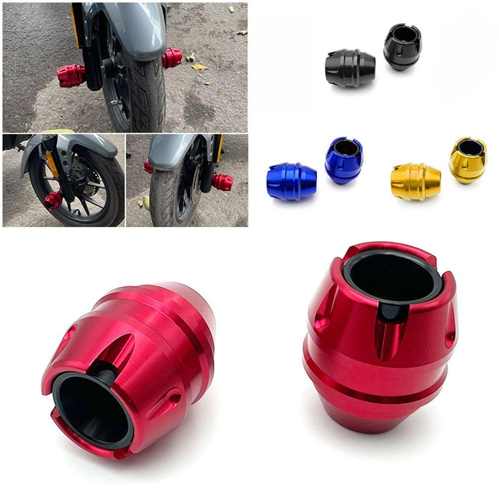 Bộ 2 Phụ Kiện Bảo Vệ Bánh Xe Trước / Sau CNC Tiện Dụng Cho Xe Máy