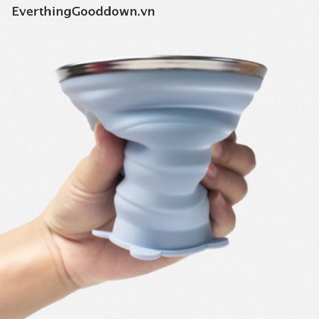 Everthinggood Cốc Uống Nước Silicone Có Thể Gấp Gọn Tiện Lợi