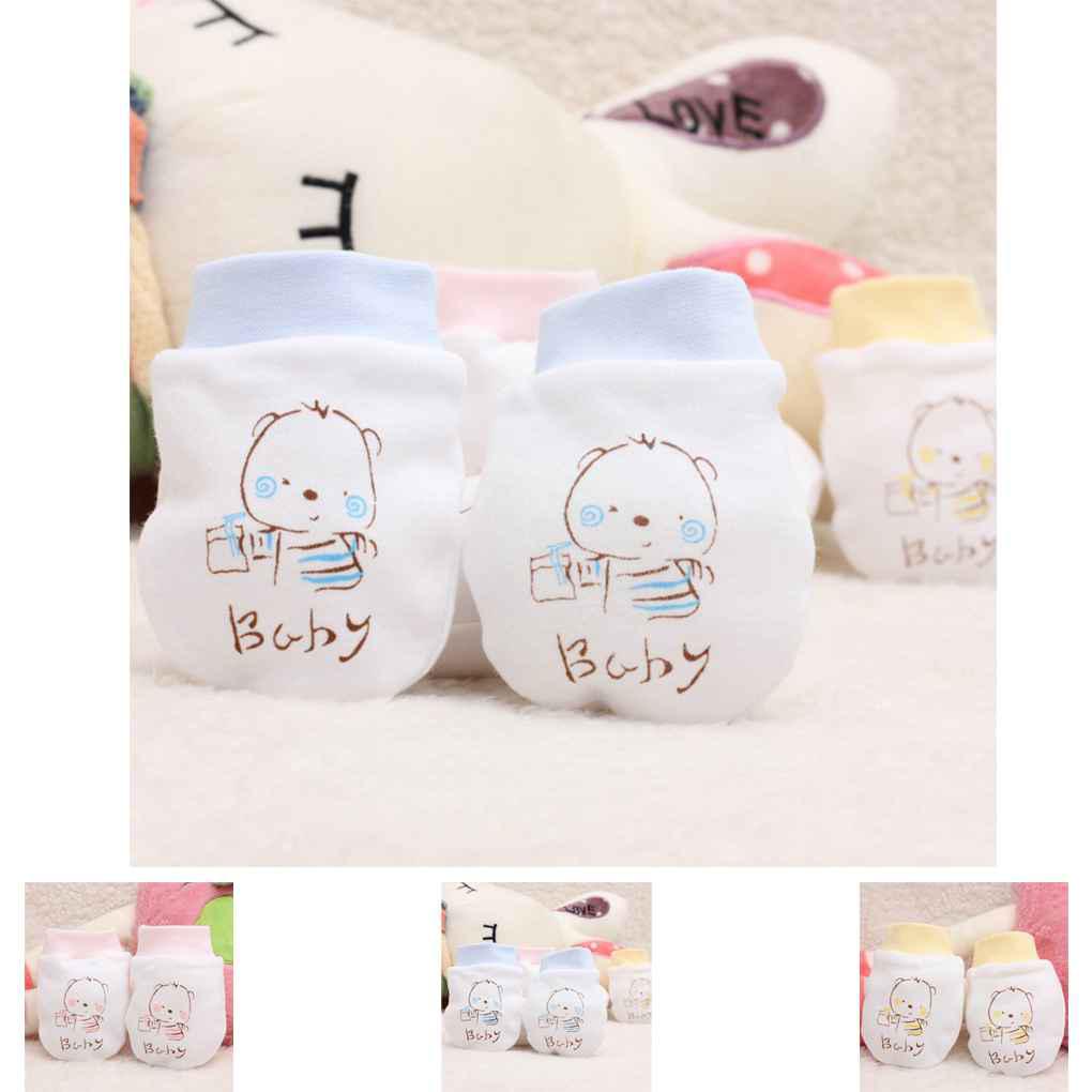 Găng Tay Cotton Mềm Mại Ấm Áp Dễ Thương Cho Bé