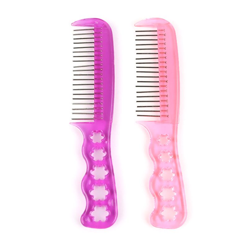 Lược Chải Tóc Giả Bằng Nhựa Và Thép Chống Tĩnh Điện