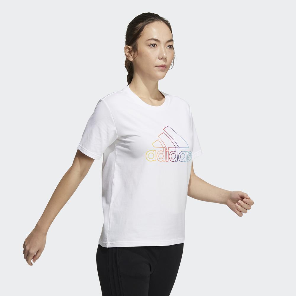 adidas Badge of Sport Tee Nữ Màu trắng HA3633 | BigBuy360 - bigbuy360.vn