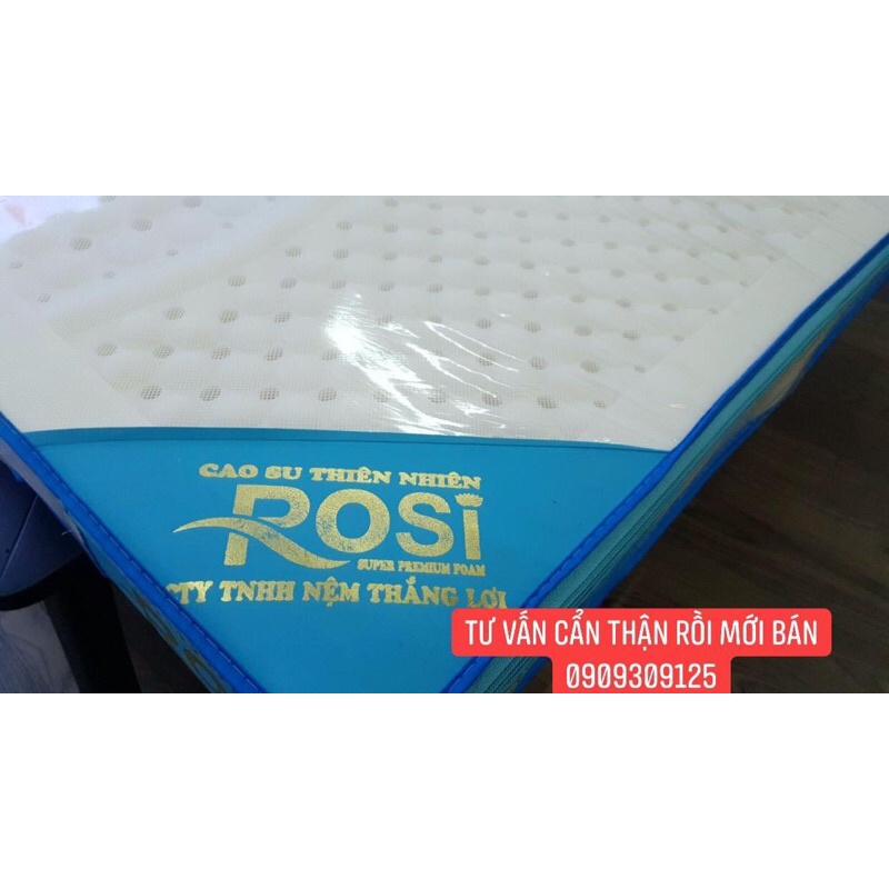 Nệm cao su thiên nhiên ROSI MASSAGE THẮNG LỢI đủ kích thước