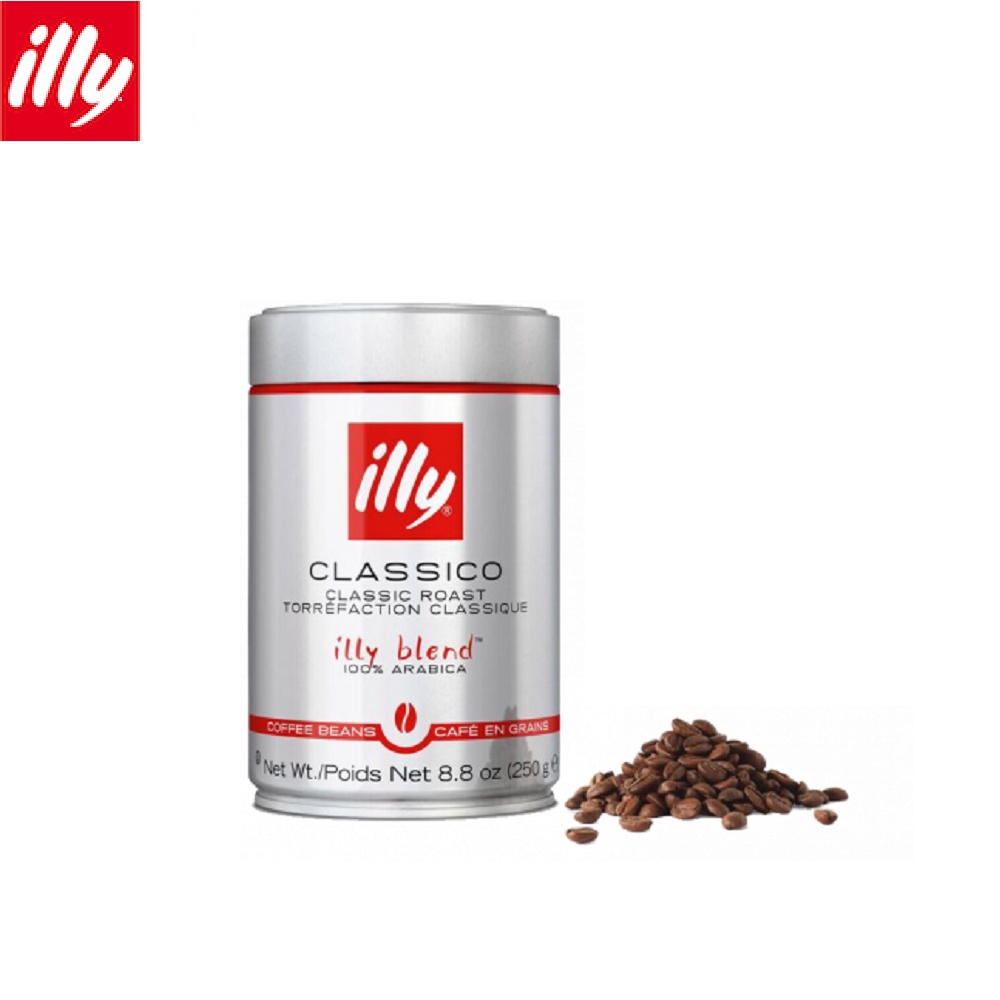 Cà Phê Hạt Đã Rang Illy Coffee Medium Roasted Classico Coffee – 250gr