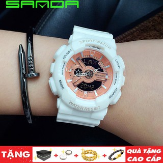 Đồng hồ nữ thể thao SPORT WATCH chạy kim và số điện tử cực chất